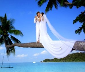 Seychelles, casatorie pe malul marii